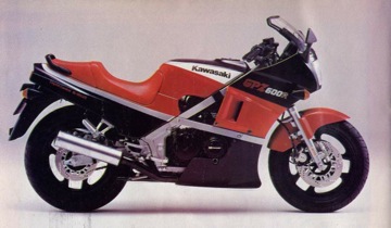 Kawasaki GPZ600R 85  2
